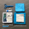 Kit de aderezo de hospital desechable